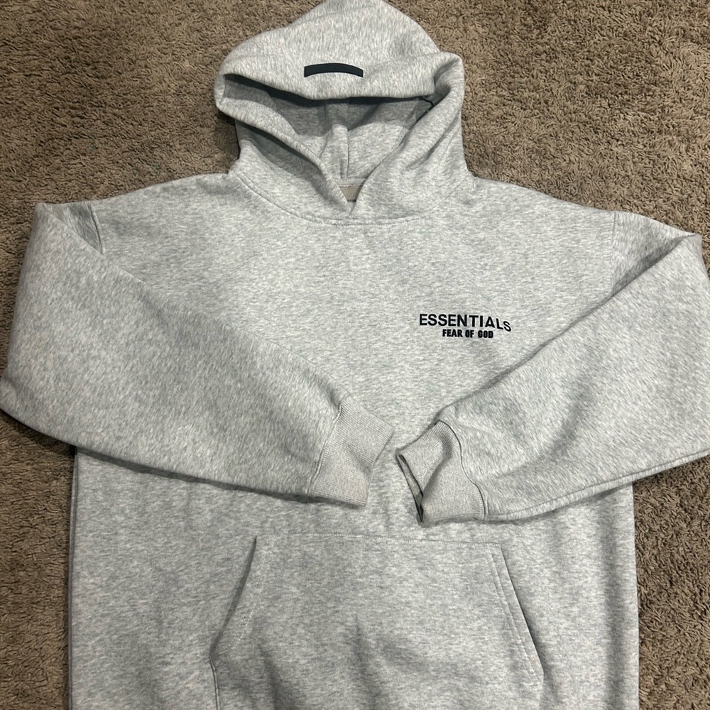 Essentials Light Gray Hoodie